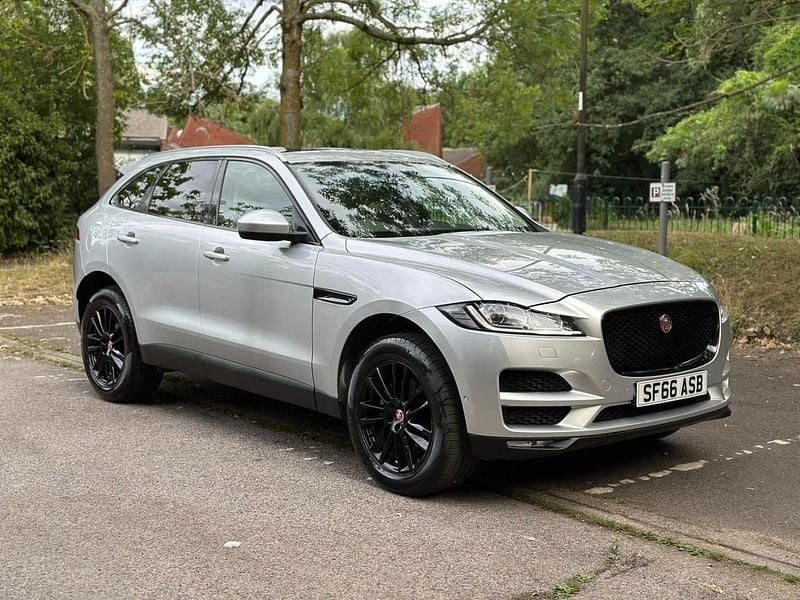 Silver Used 2016 Jaguar F-Pace Portfolio SUV | £15,295 (Good price) - Image 1/4