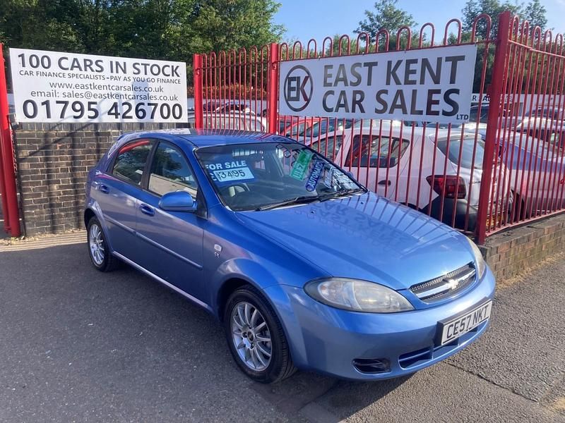 Blue Used 2007 Chevrolet Lacetti SX Hatchback | £3,000 - Image 1/4