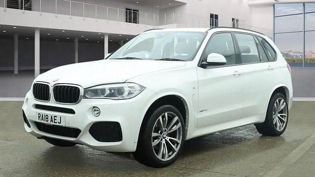 Used BMW X5 M Sport 258 HP (189 kW) 2018 White SUV