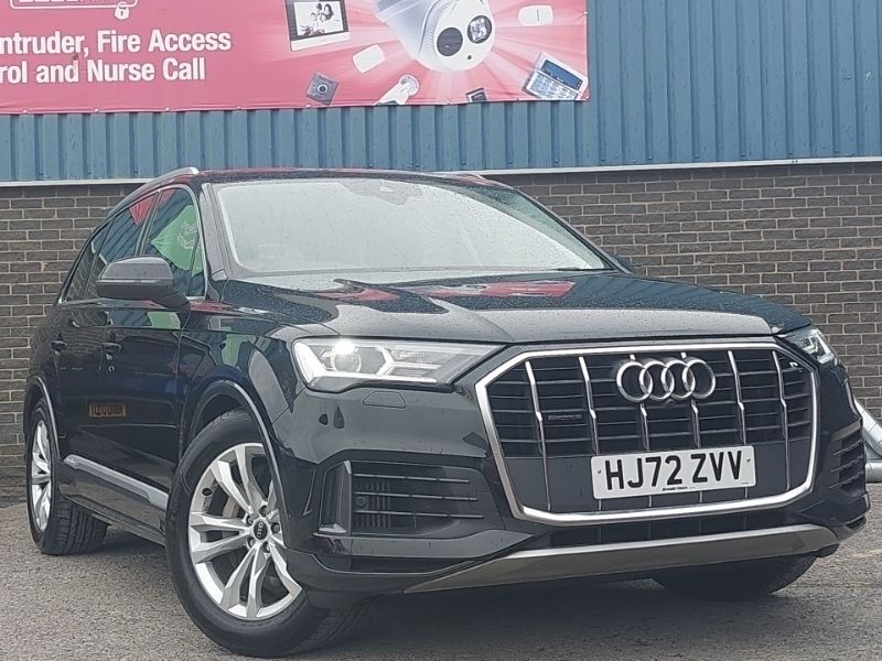 Black Used 2022 Audi Q7 Sport SUV | £39,998 (Fair price) - Image 1/4