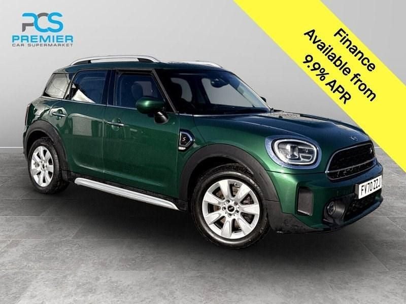 British racing green iv Used 2021 Mini Cooper S Countryman Classic SUV | £15,195 (Good price) - Image 1/3