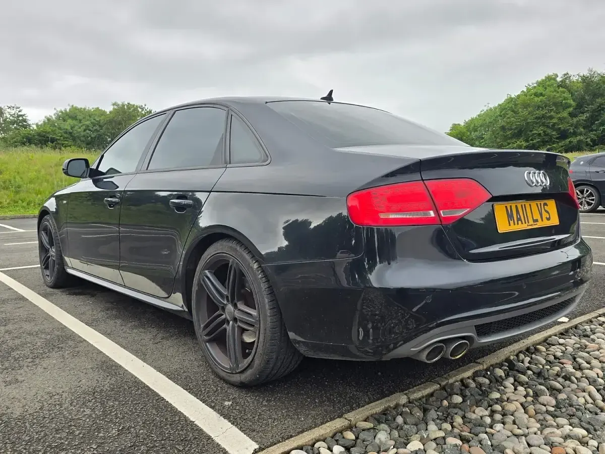 Used Audi A4 Black Edition 170 HP (125 kW) 2011 Black Sedan