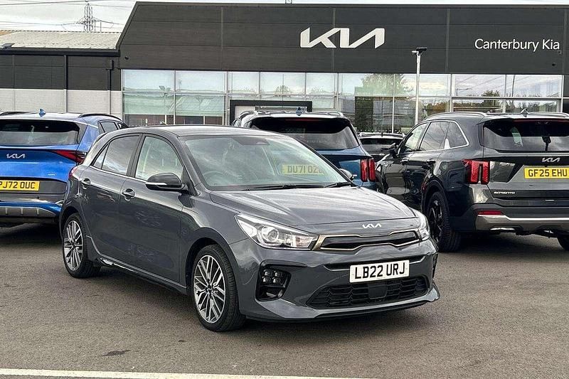 Grey Used 2022 Kia Rio GT-Line S Hatchback | £15,595 (A bit pricey) - Image 1/4