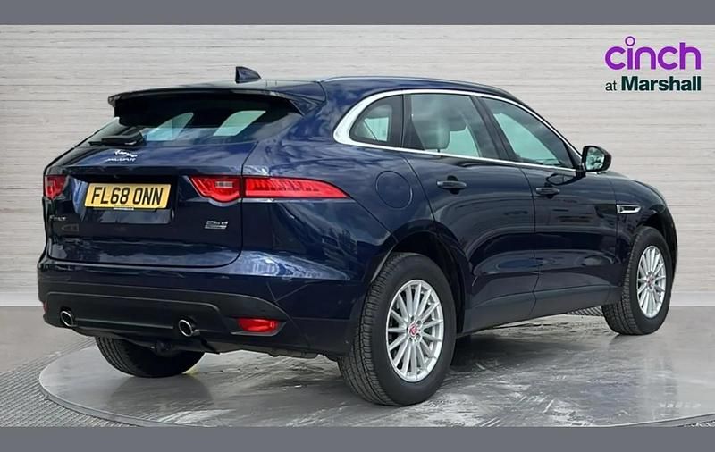 Usado Jaguar F-Pace Portfolio 240 HP (176 kW) 2018 Azul SUV