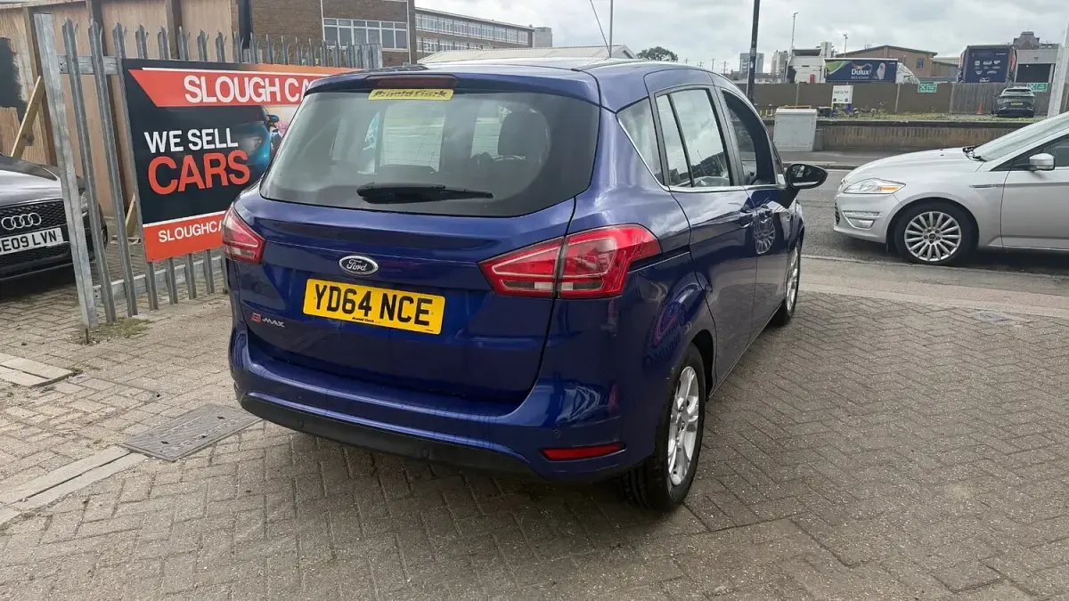 Used Ford B-MAX Zetec 2014 Blue MPV