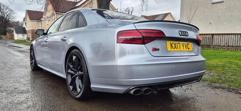 Used Audi S8 plus Advanced 2017 Silver Sedan