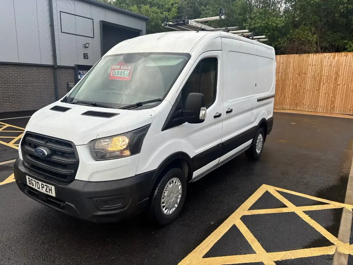 Used Ford Transit 130 HP (95 kW) 2020 White Van