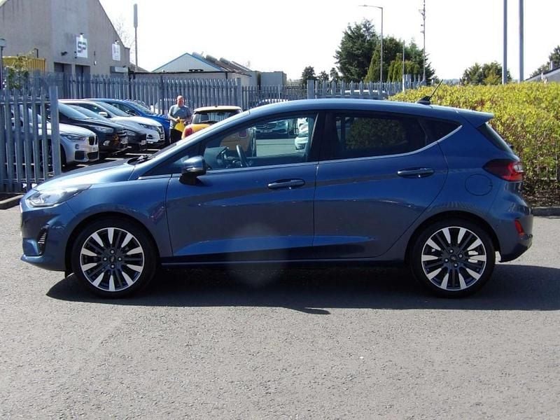 Usado Ford Fiesta Titanium X 2023 Azul Citadino