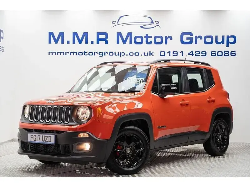 Begagnad Jeep Renegade Longitude 120 HK (88 kW) 2017 Orange SUV