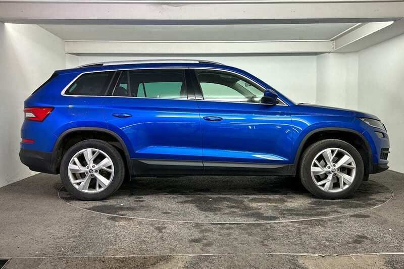 Used Skoda Kodiaq 150 HP (110 kW) 2020 Blue SUV