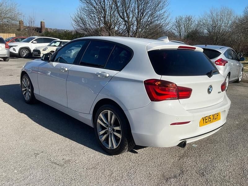 Used BMW 116 Sport Line 114 HP (83 kW) 2015 White Hatchback