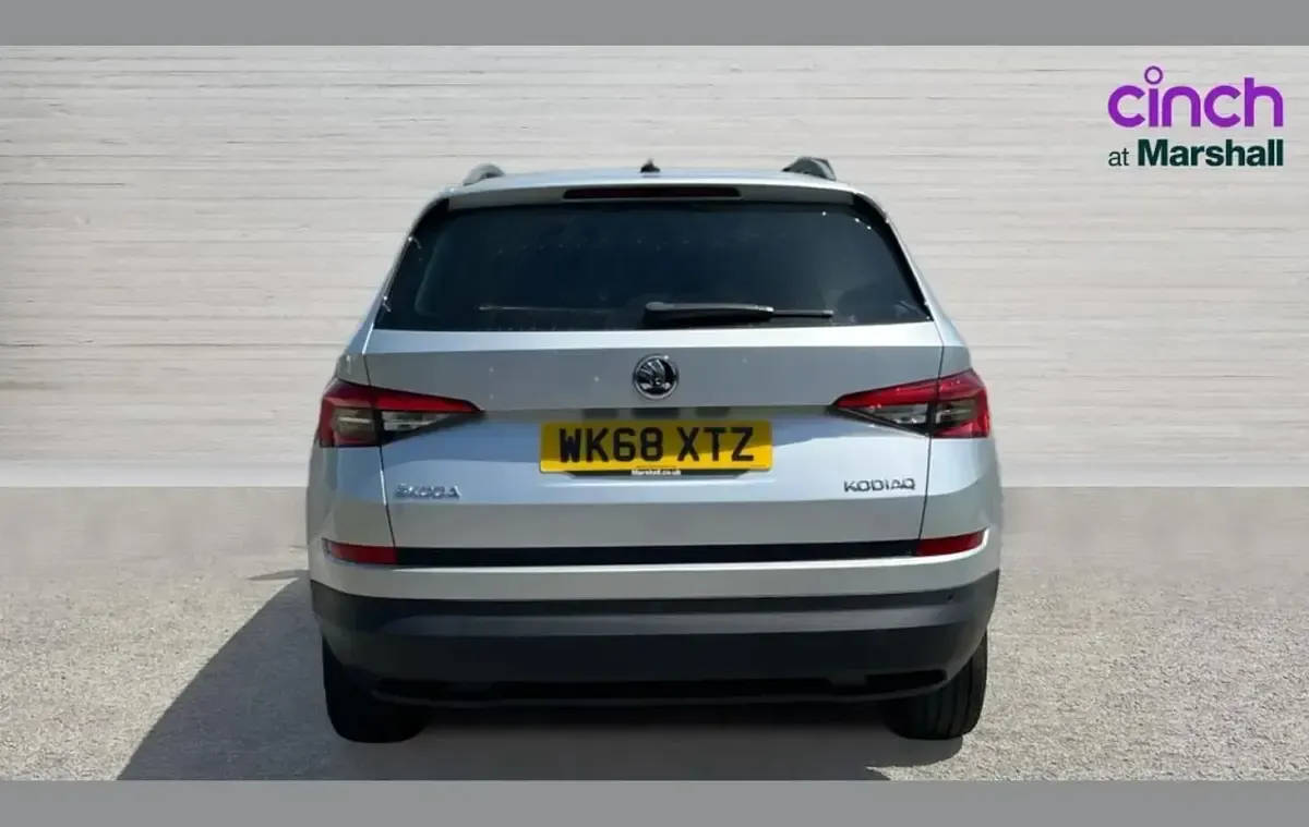 Used Skoda Kodiaq SE 150 HP (110 kW) 2018 Silver SUV