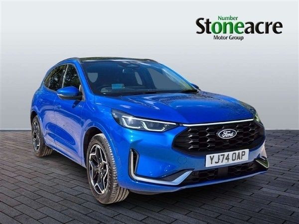 Blue Used 2024 Ford Kuga ST-Line X SUV | £29,995 (Expensive) - Image 1/4
