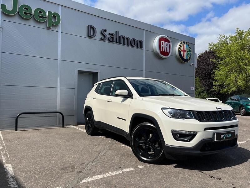 White Used 2021 Jeep Compass Night Eagle SUV | £13,995 (Fair price) - Image 1/3