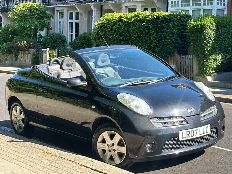 Black Used 2007 Nissan Micra C+C Cabriolet | £3,995 - Image 1/4