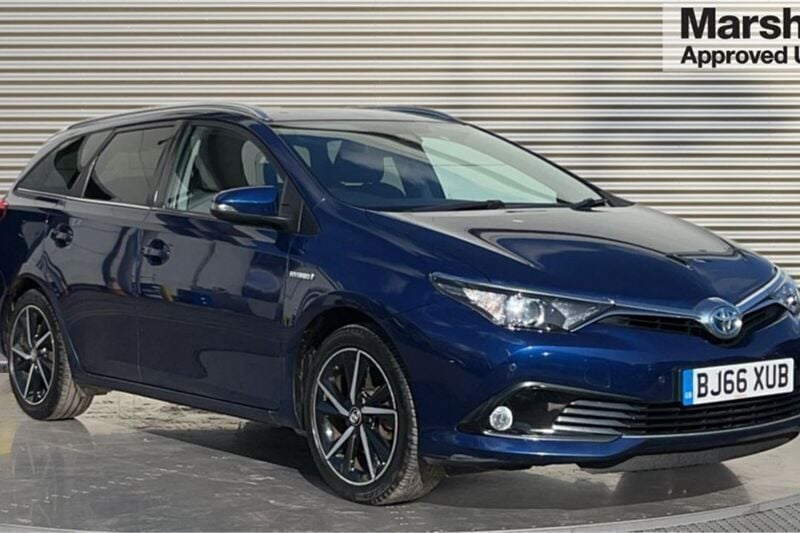 Blue Used 2017 Toyota Auris Hybrid Design Estate | £11,175 (Fair price) - Image 1/4