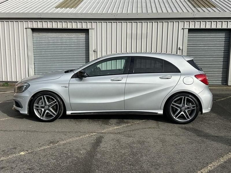 Used Mercedes A45 AMG AMG 360 HP (264 kW) 2014 Silver Hatchback