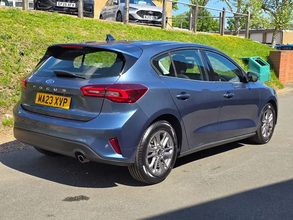 Used Ford Focus Titanium 2023 Blue Hatchback