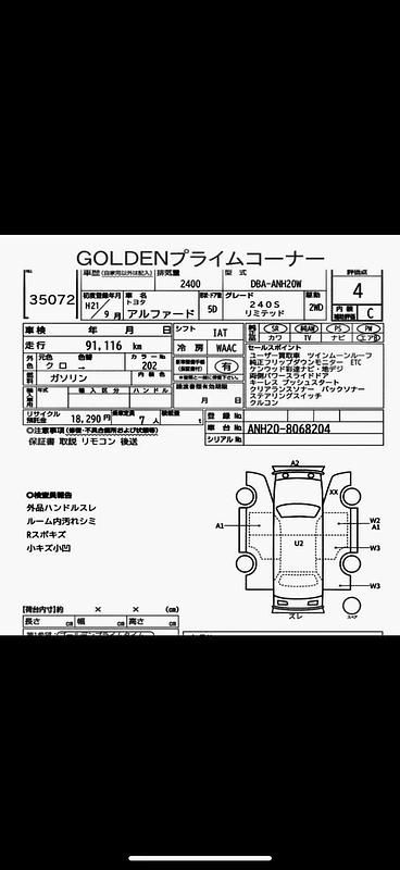 Begagnad Toyota Alphard Edition 2009 Svart Minibuss