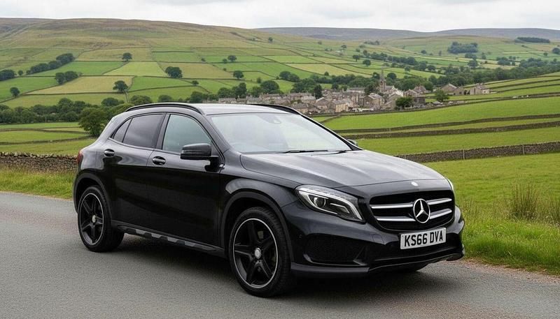 Used Mercedes GLA220 AMG line 2017 Black SUV
