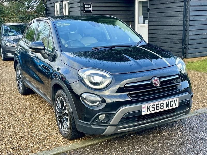Black Used 2018 Fiat 500X Cross SUV | £6,970 (Good price) - Image 1/4