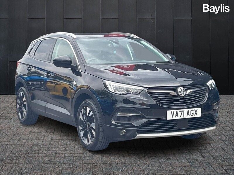 Black Used 2021 Vauxhall Grandland X Edition SUV | £13,491 (Fair price) - Image 1/3