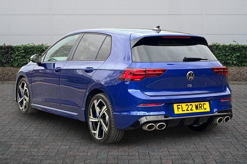 Used VW Golf VIII R 320 HP (235 kW) 2022 Blue Hatchback