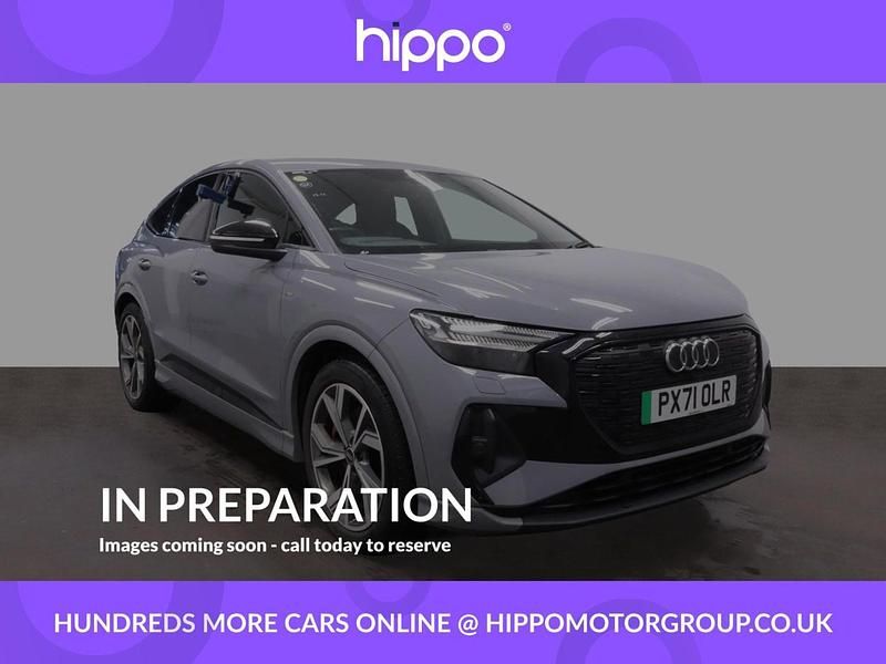 Grey Used 2021 Audi Q4 Sportback e-tron Business SUV | £24,880 (Fair price) - Image 1/4