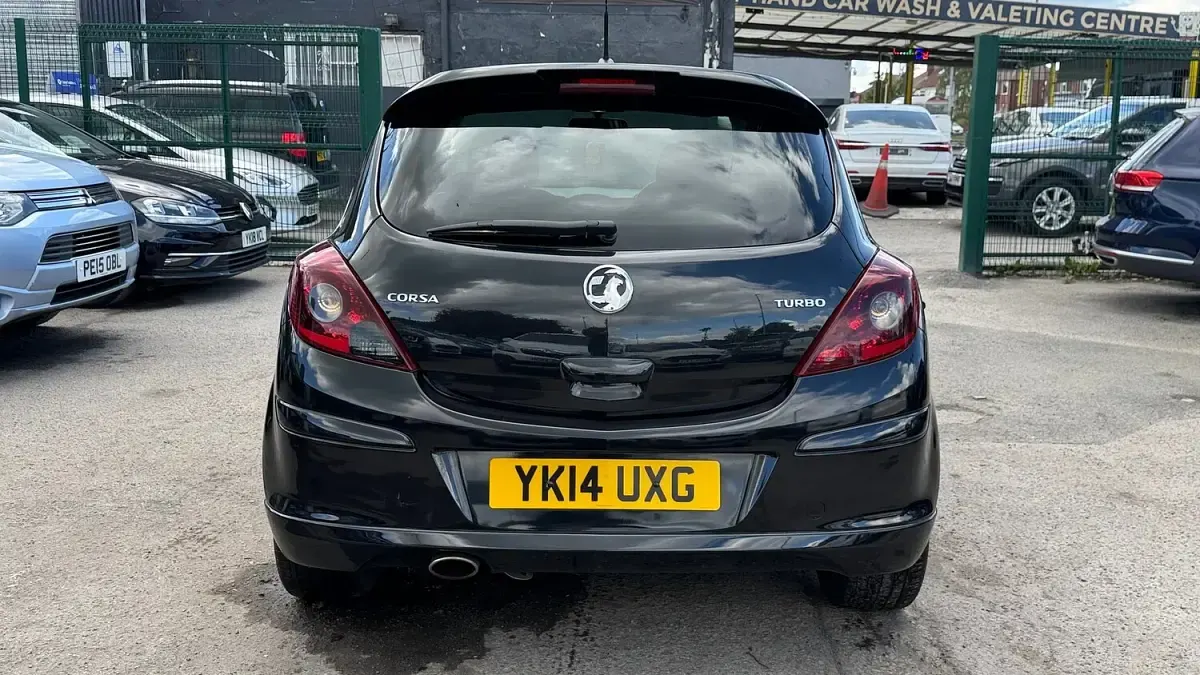 Used Vauxhall Corsa Edition 118 HP (86 kW) 2014 Black Hatchback