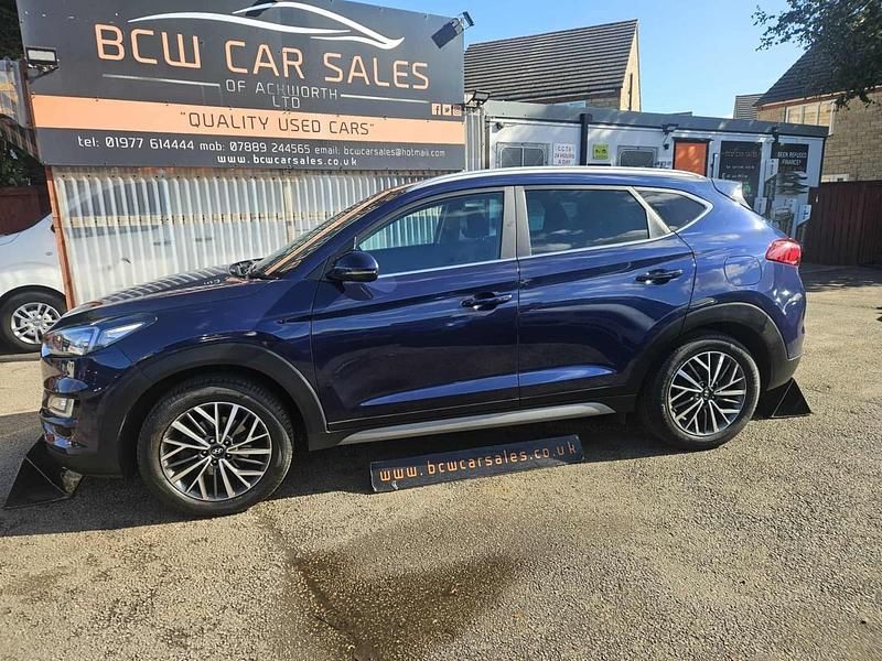 Used Hyundai Tucson Premium 177 HP (130 kW) 2020 Blue SUV