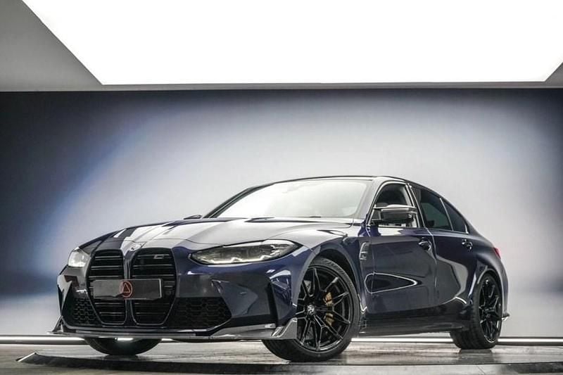 Blue Used 2021 BMW M3 Competition Edition Sedan | £49,940 (Fair price) - Image 1/1