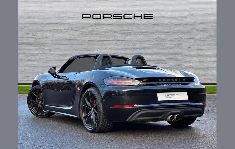 Used Porsche Boxster 344 HP (253 kW) 2018 Black Cabriolet