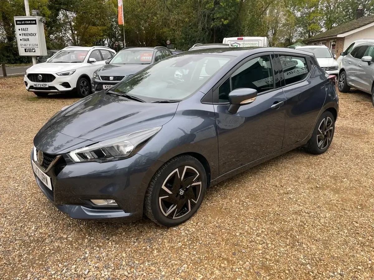 Used Nissan Micra Acenta 92 HP (67 kW) 2021 Grey Hatchback