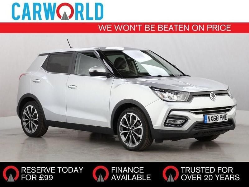 Silver Used 2018 Ssangyong (KGM) Tivoli SUV | £10,017 - Image 1/3