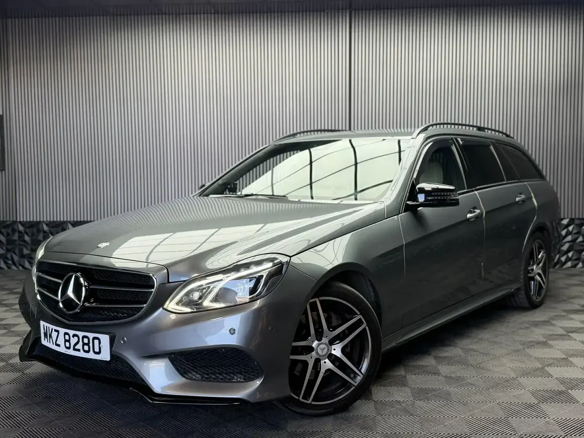 Used Mercedes E220 AMG 177 HP (130 kW) 2015 Grey Estate