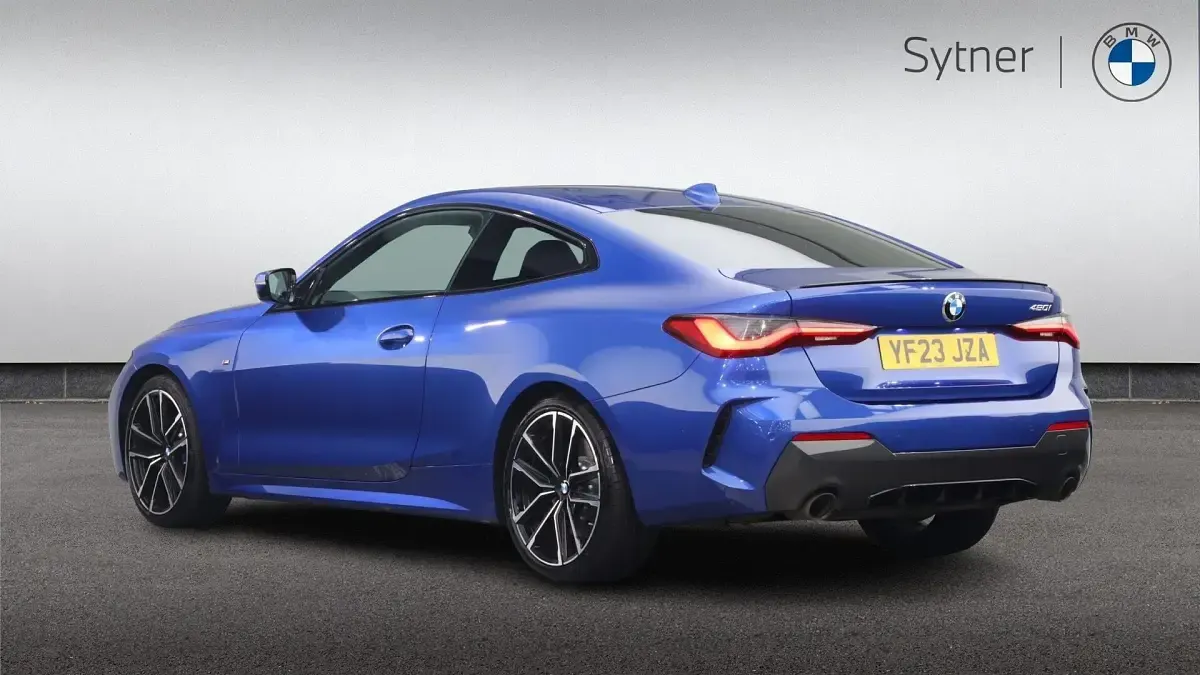 Used BMW 420 Coupé M Sport 181 HP (133 kW) 2023 Blue Coupe