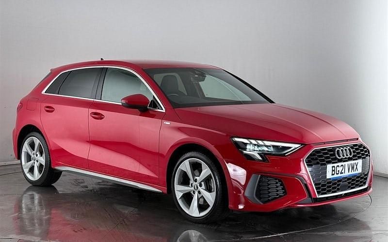 Used 2025 Audi A3 Sportback e-tron S-Line Hatchback | £17,900 (Super price) - Image 1/3