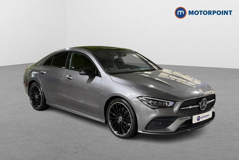 Grey Used 2022 Mercedes CLA220 AMG Line Premium Plus Sedan | £29,299 (Fair price) - Image 1/4