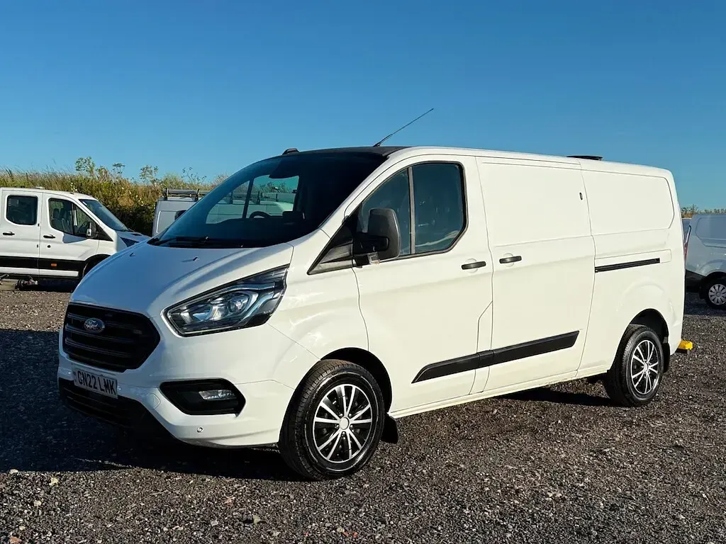 Used Ford Transit Custom Trend 130 HP (95 kW) 2022 White Van