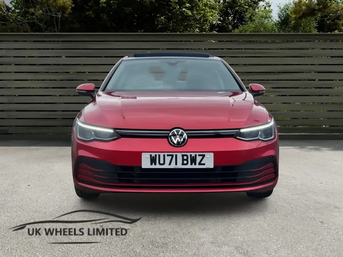 Used VW Golf VIII S 2021 Red Hatchback