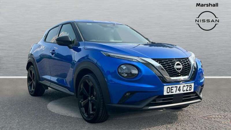 Blue Used 2024 Nissan Juke Tekna SUV | £19,741 (Expensive) - Image 1/4
