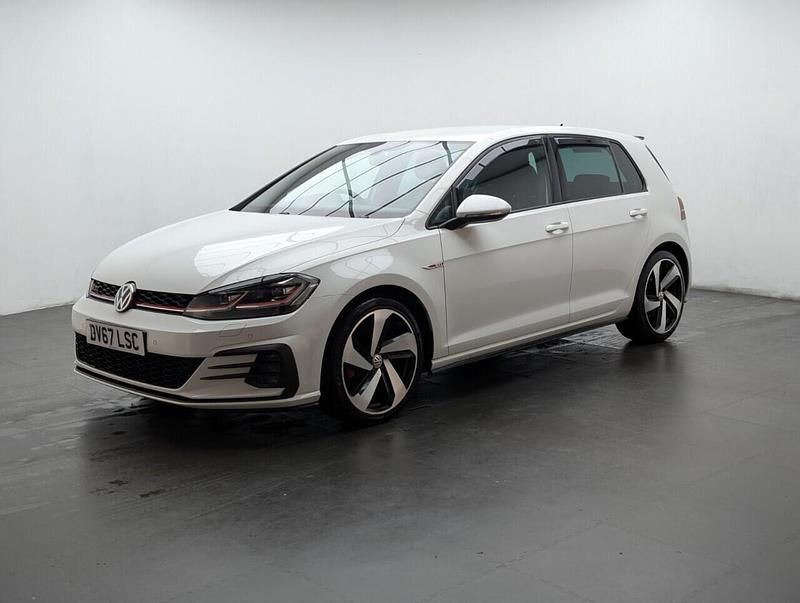 Used VW Golf VII GTI 230 HP (169 kW) 2017 White Hatchback