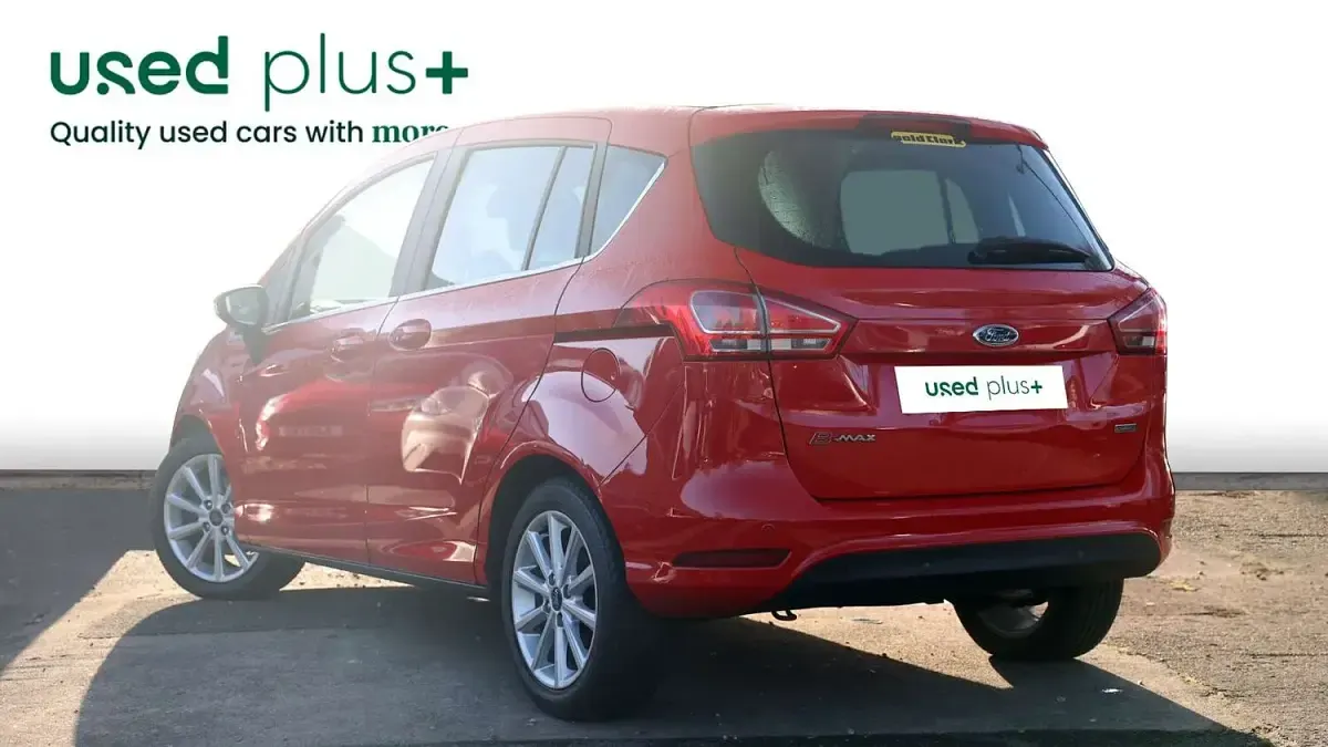Used Ford B-MAX Titanium 100 HP (73 kW) 2017 Red MPV