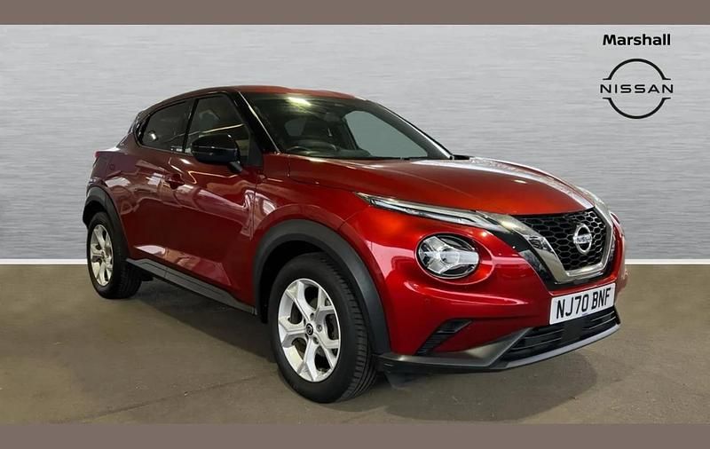 Used Nissan Juke N-Connecta 114 HP (83 kW) 2021 Red SUV