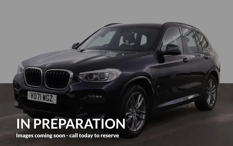 Used BMW X3 M Sport 292 HP (214 kW) 2021 Black SUV