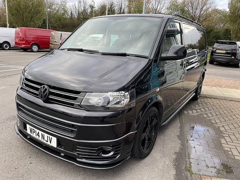 Used VW Transporter Highline 101 HP (74 kW) 2014 Black Van