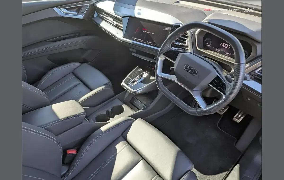 Used Audi Q4 e-tron Black Edition 206 kW (281 HP) 2024 Black SUV