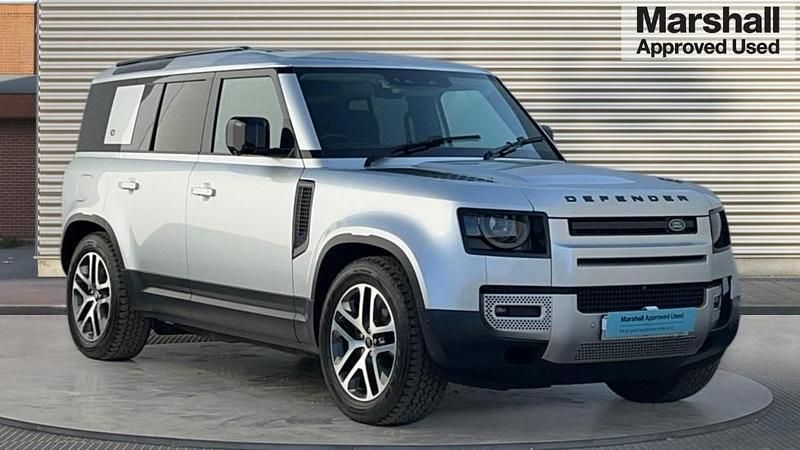 Silver Used 2020 Land Rover Defender HSE SUV | £44,988 (Fair price) - Image 1/4