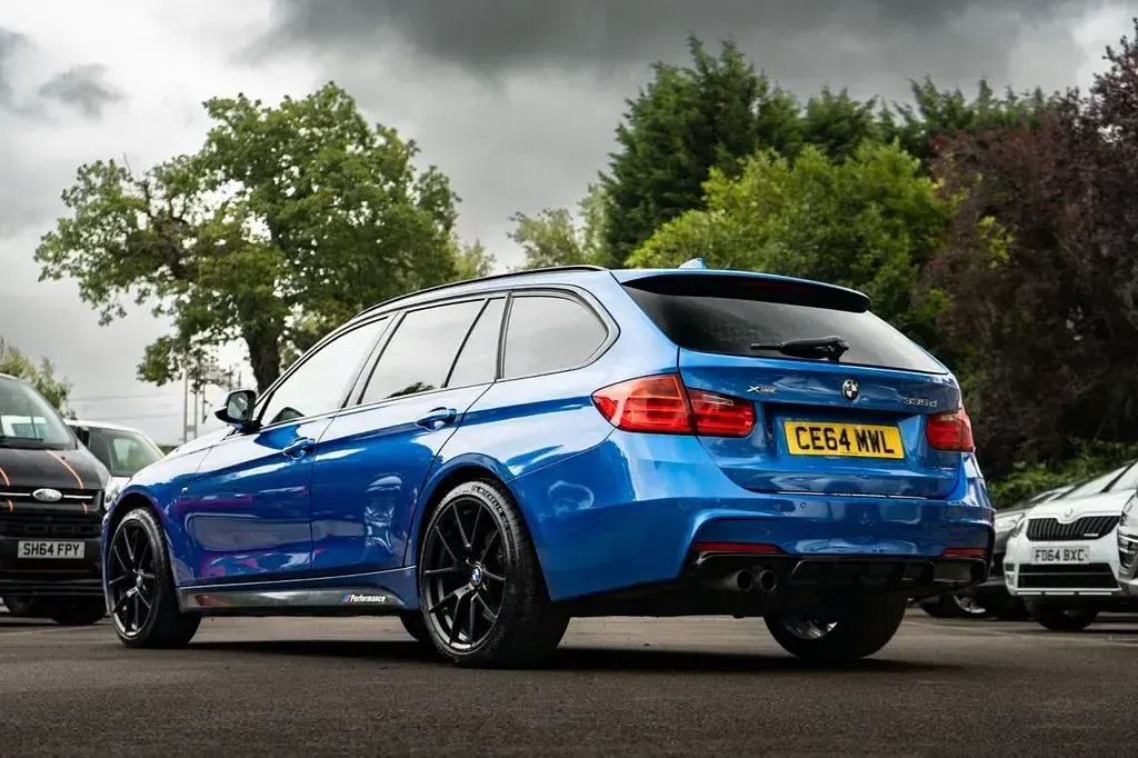 Used BMW 335 M Sport 313 HP (230 kW) 2014 Blue Estate