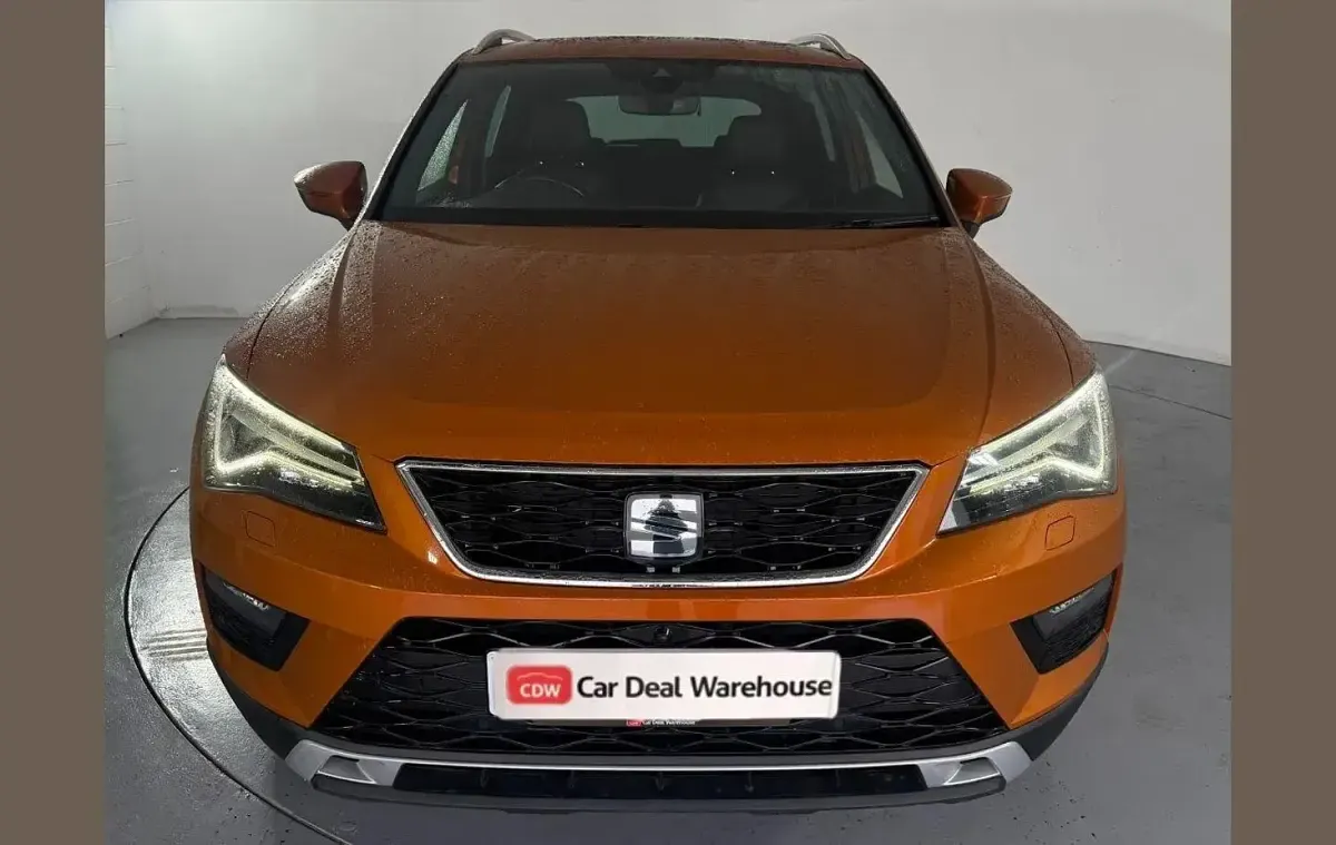 Used Seat Ateca 4Drive 190 HP (139 kW) 2019 Orange SUV